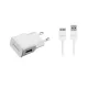 BLISZTERES Samsung EP-TA10EWE fehér gyári töltőfej 2A 10W ET-DQ11Y1WEGWW fehér gyári USB 3.0 adatkábellel 1.0m