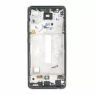 Samsung A525 Galaxy A52 4G fekete LCD kijelző érintővel és kerettel