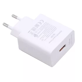   Honor SuperCharge HN-110600E00 USB-A fehér gyári töltőfej 66W 6A