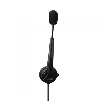 Astrum HS760 Call center USB fejhallgató állítható zajszűrős mikrofonnal, bőr fülpárnákkal