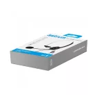 Astrum HS760 Call center USB fejhallgató állítható zajszűrős mikrofonnal, bőr fülpárnákkal