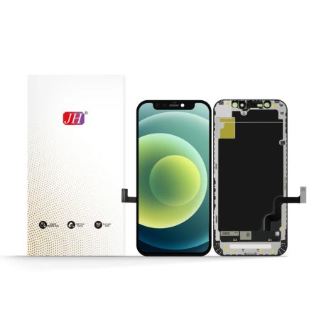 JH Apple iPhone 12 Mini 2020 (5.4) fekete LCD kijelző érintővel (removable IC)