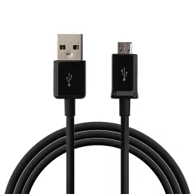   Huawei C02450768A gyári USB - micro USB fekete adatkábel 1m