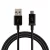 Huawei C02450768A gyári USB - micro USB fekete adatkábel 1m