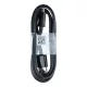 Samsung gyári USB - micro USB fekete adatkábel 1m ECB-DU5ABE, ECB-DU4ABE