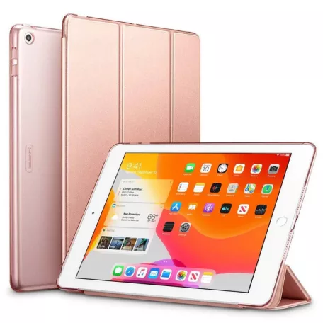 ESR Yippee iPad 10.2" (2019, 2020, 2021) tablet tok rozéarany