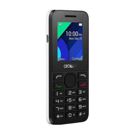 Alcatel 1054X mobiltelefon, kártyafüggetlen, bluetooth-os, fm rádiós fekete - szürke