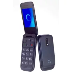   Alcatel 2053X nagygombos, kártyafüggetlen kinyitható mobiltelefon fekete