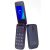 Alcatel 2053X nagygombos, kártyafüggetlen kinyitható mobiltelefon fekete