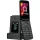 TCL onetouch 4043 (T313D) 4G kinyitható mobiltelefon dokkolóval, kártyafüggetlen, dual SIM, sötétszürke