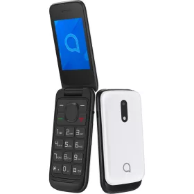   Alcatel 2057D nagygombos, kártyafüggetlen kinyitható mobiltelefon fehér