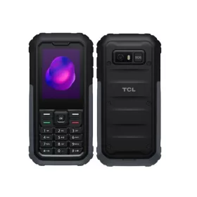   TCL 3189D Dual SIM kártyafüggetlen ütésálló mobiltelefon, szürke, 2,4 inch