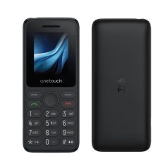   TCL onetouch 5041 4G nyomógombos mobiltelefon, kártyafüggetlen, dokkolóval, dual SIM, fekete