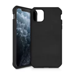   ITSKINS Feronia Bio Apple iPhone 12 Pro Max 2020 (6.7) ütésálló hátlapvédő (biológiailag lebomló) tok fekete