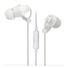   Astrum EB400 univerzális 3,5mm fehér, fémházas sztereó headset zajszűrős mikrofonnal, prémium hangzással A11040-Q