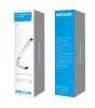 Astrum NL050 ezüst prémium asztali akkumulátoros állítható aluminíum LED lámpa hideg fehér/ meleg fehér