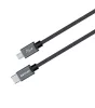Astrum UT590 1M Type-C - micro USB strapabíró adatkábel A53059-B