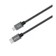 Astrum UT590 1M Type-C - micro USB strapabíró adatkábel A53059-B