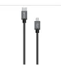 Astrum UT590 1M Type-C - micro USB strapabíró adatkábel A53059-B
