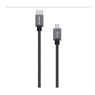 Astrum UT590 1M Type-C - micro USB strapabíró adatkábel A53059-B