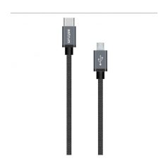   Astrum UT590 1M Type-C - micro USB strapabíró adatkábel A53059-B