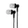 Astrum EB250 univerzális 3,5mm jack fekete sztereó headset mikrofonnal, szövetbevonatos kábellel, extra mély, prémium hangzással