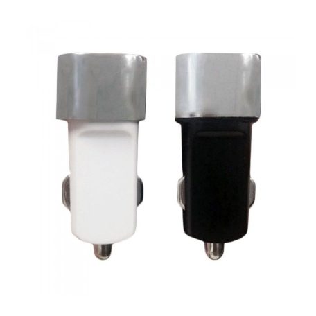 Astrum CC100 fekete - ezüst autós szivar töltő 1.0A 1xUSB A93010-S 5W