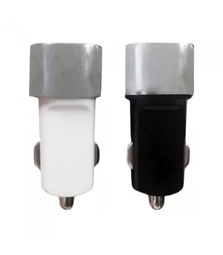 Astrum CC100 fekete - ezüst autós szivar töltő 1.0A 1xUSB A93010-S 5W