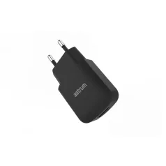   Astrum CH230 fekete hálózati töltőfej 5V 2.0A 1xUSB A92523-B 10W