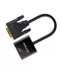 Astrum DA520 DVI Port - VGA apa adapter fekete (aktív)