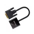 Astrum DA520 DVI Port - VGA apa adapter fekete (aktív)