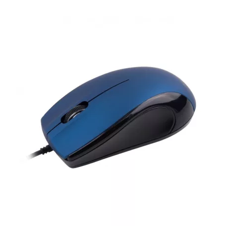 Astrum MU110 fekete-kék USB optikai egér