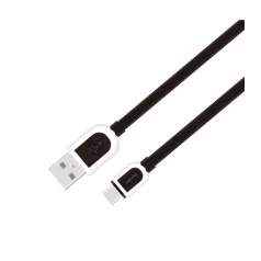   Astrum UD360 1M USB - micro USB bliszteres slim adatkábel fekete