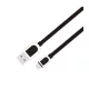 Astrum UD360 1M USB - micro USB bliszteres slim adatkábel fekete