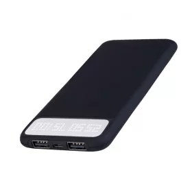   Astrum PB150 v2 gyorstöltő (QuickCharge 3.0) power bank 9000mAh, Li-Polymer akkucella, Dual USB 3A fekete 15W