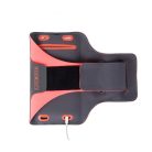 Astrum AB550 narancs vízálló sport telefontartó felkarra, önműködő LED világítással, 5,5"-ig