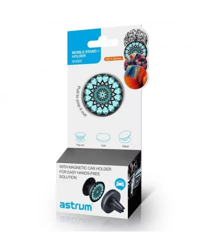 Astrum SH500 2in1 telefontartó és mágneses autós tartó fehér