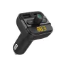 Astrum FM400 autós bluetooth kihangosító + FM Transmitter, LCD kijelző, USB in, USB töltés, MicroSD, mikrofon