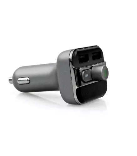 Astrum FM400 autós bluetooth kihangosító + FM Transmitter, LCD kijelző, USB in, USB töltés, MicroSD, mikrofon