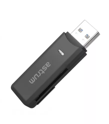 Astrum CR030 USB 3.0 (5gbps) kártyaolvasó MicroSD/SD/MMC/RS-MMC/Mini SD