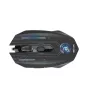 Astrum MG200 6D 4800DPI vezetékes fekete gamer optikai egér, programozható gombokkal, többszínű LED világítással