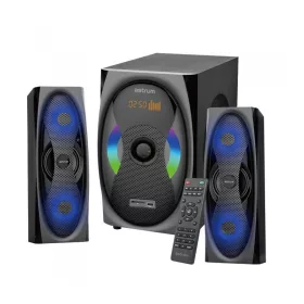   Astrum MS500 2.1 multimédia hangfal szett távirányítóval Bluetooth/FM/USB/kártyaolvasó/equalizer 120W