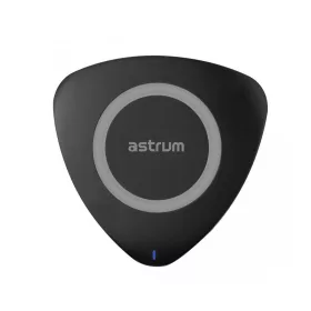   Astrum CW200 univerzális ultra slim vezeték nélküli QI 2.0 töltő 5W 1,5A fekete-szürke