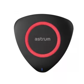   Astrum CW200 univerzális ultra slim vezeték nélküli QI 2.0 töltő 5W 1,5A fekete-piros
