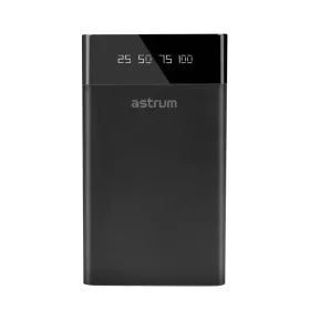   Astrum PB202 külső akkumulátor 10000mAh 2X USB, 2X smart IC, 2A input, 2,1A/1A output fekete 10W