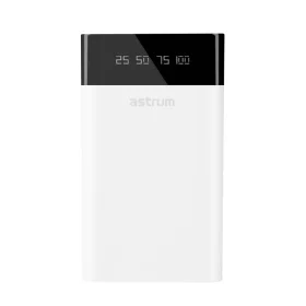   Astrum PB202 külső akkumulátor 10000mAh 2X USB, 2X smart IC, 2A input, 2,1A/1A output fehér 10W