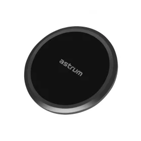   Astrum CW250 univerzális ultra slim vezeték nélküli QI 2.0 töltő 5V/1,5A, 9V/1,1A fekete 10W