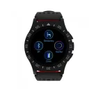 Astrum SW300 okosóra magyar menüvel, IP67, pulzusmérés, hívásértesítő, időjárás, Ios/Android kompatibilis, fekete-piros