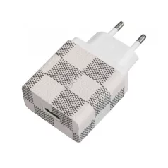   Astrum CH310 QC 3.0 dual color bőrbevonatos hálózati gyorstöltő (Quick Charge) 1xUSB 3,0A 18W