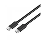 Astrum UT332 1,2m Type-C - Type-C csomagolt adatkábel, USB 2.0, 2A, fekete